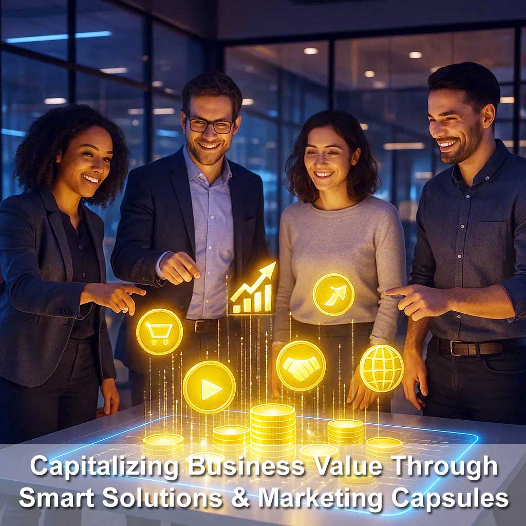 The Digital Goldmine: Capitalizing Business Value Through Smart Solutions & Marketing Capsules