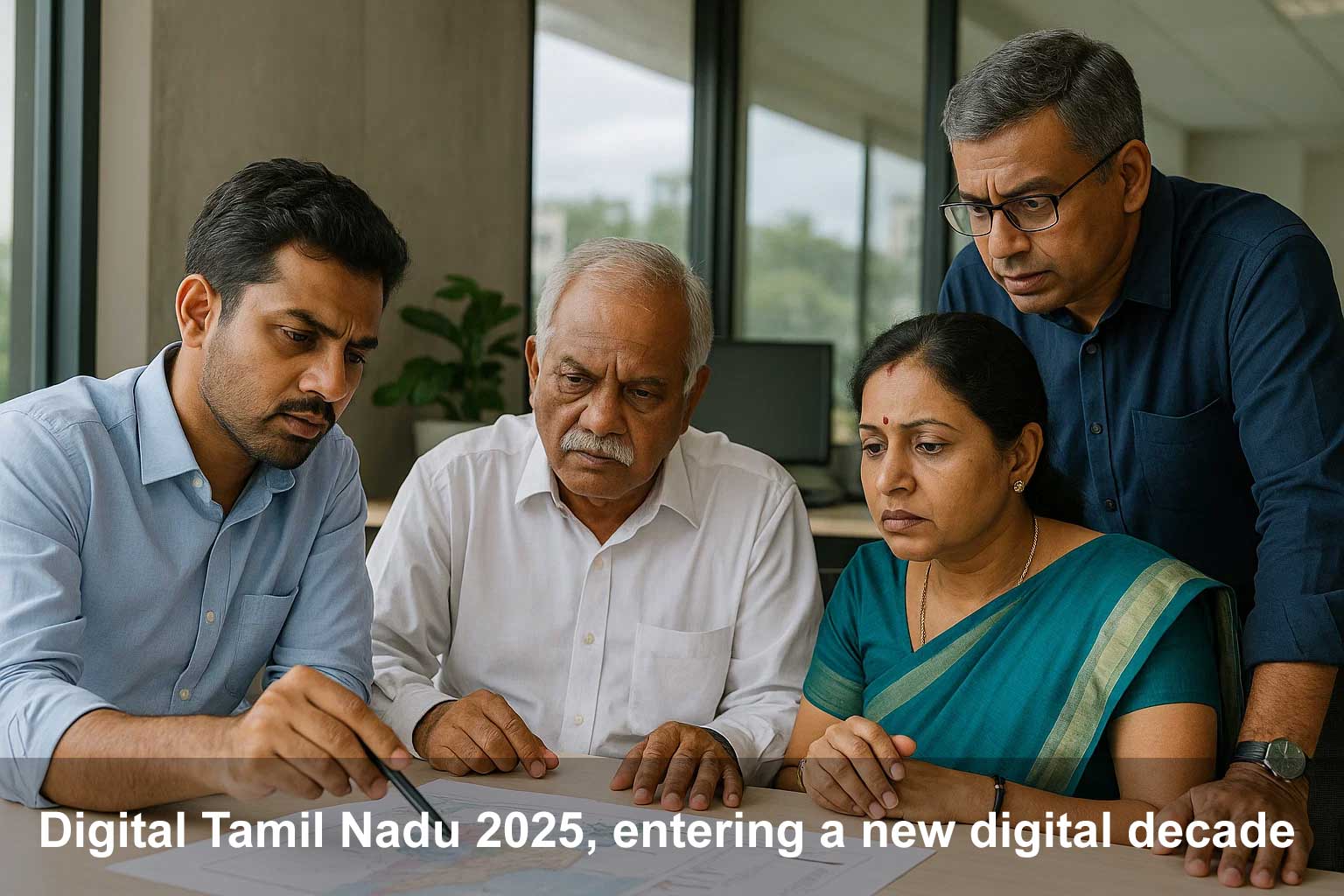 Digital Tamil Nadu 2025: District-wise Population & Connectivity Insights